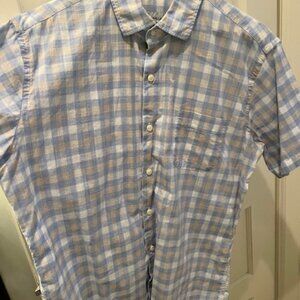 Peter Millar Linen Shirt, Short Sleeve